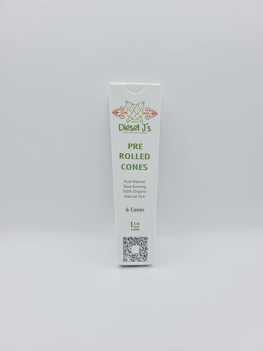 1 1/4 Size Pre-Rolled Cones