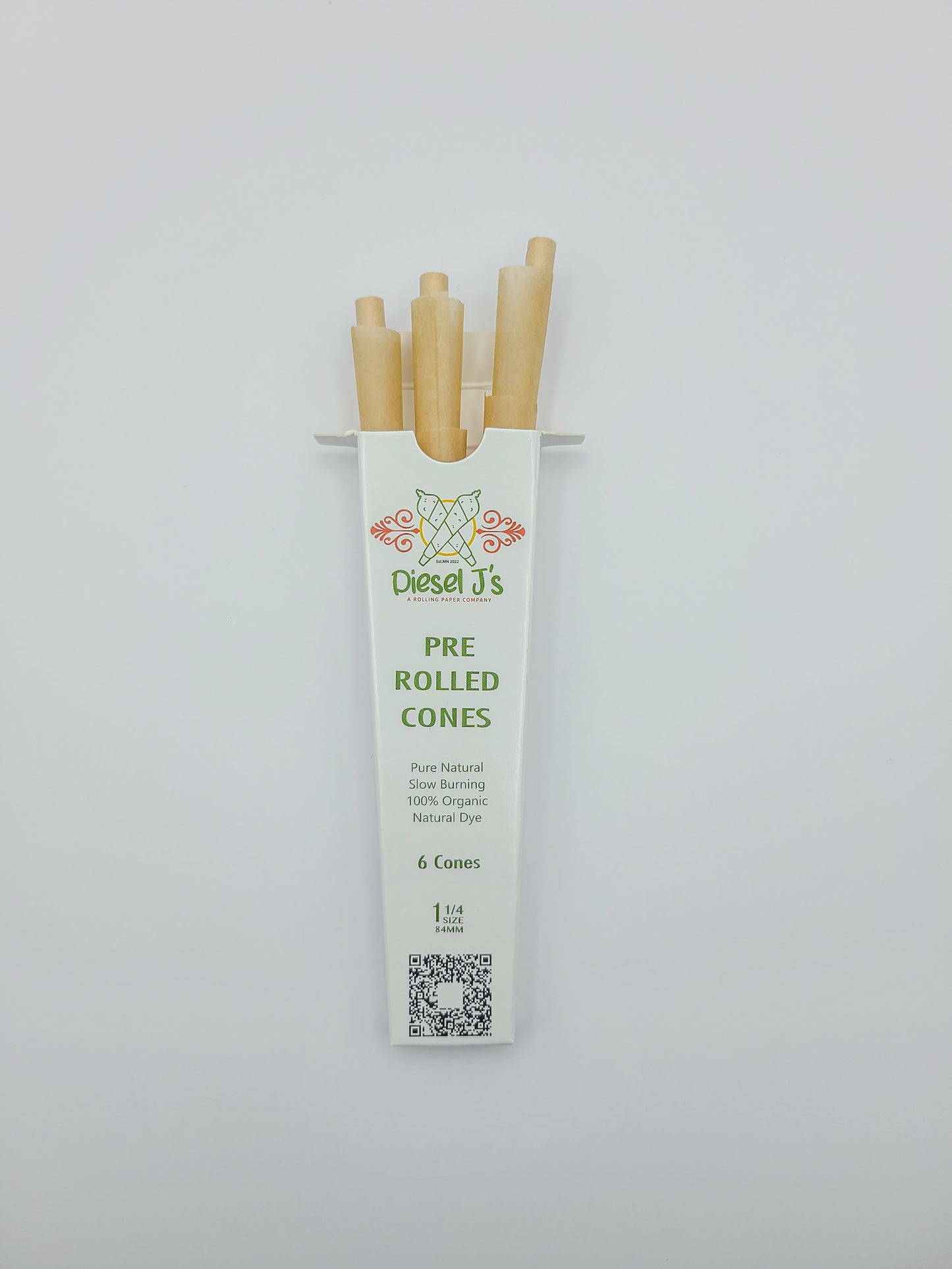 1 1/4 Size Pre-Rolled Cones