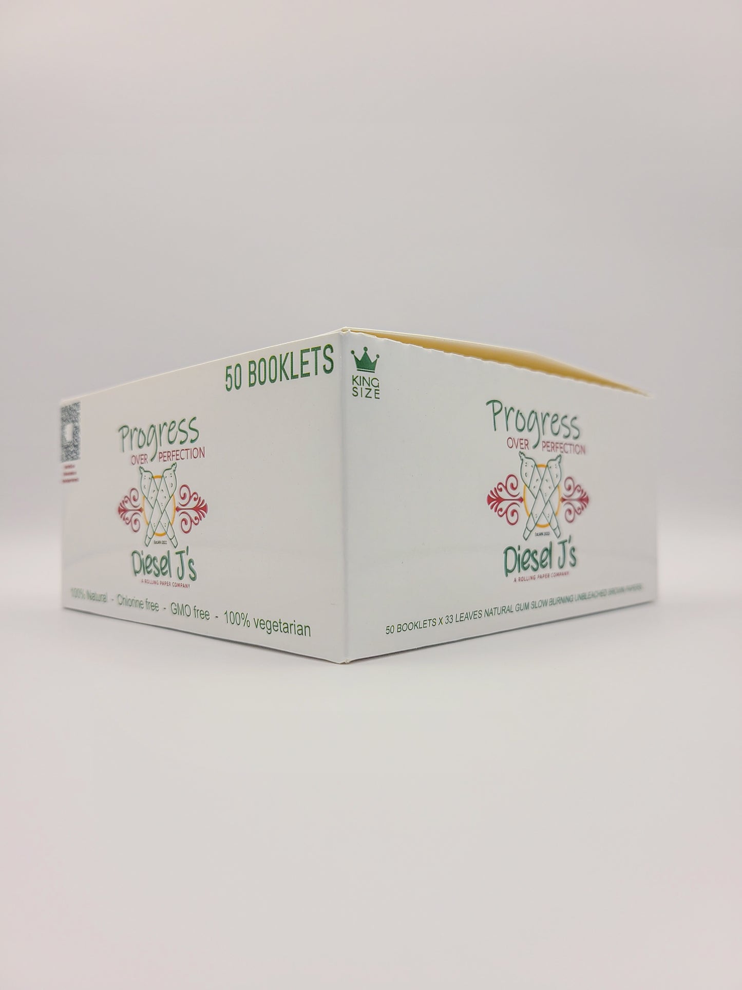 King Size Rolling Paper Booklets Box