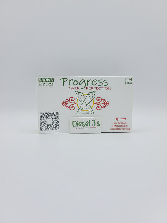 4 In 1's 1 1/4 Size Rolling Papers Booklet