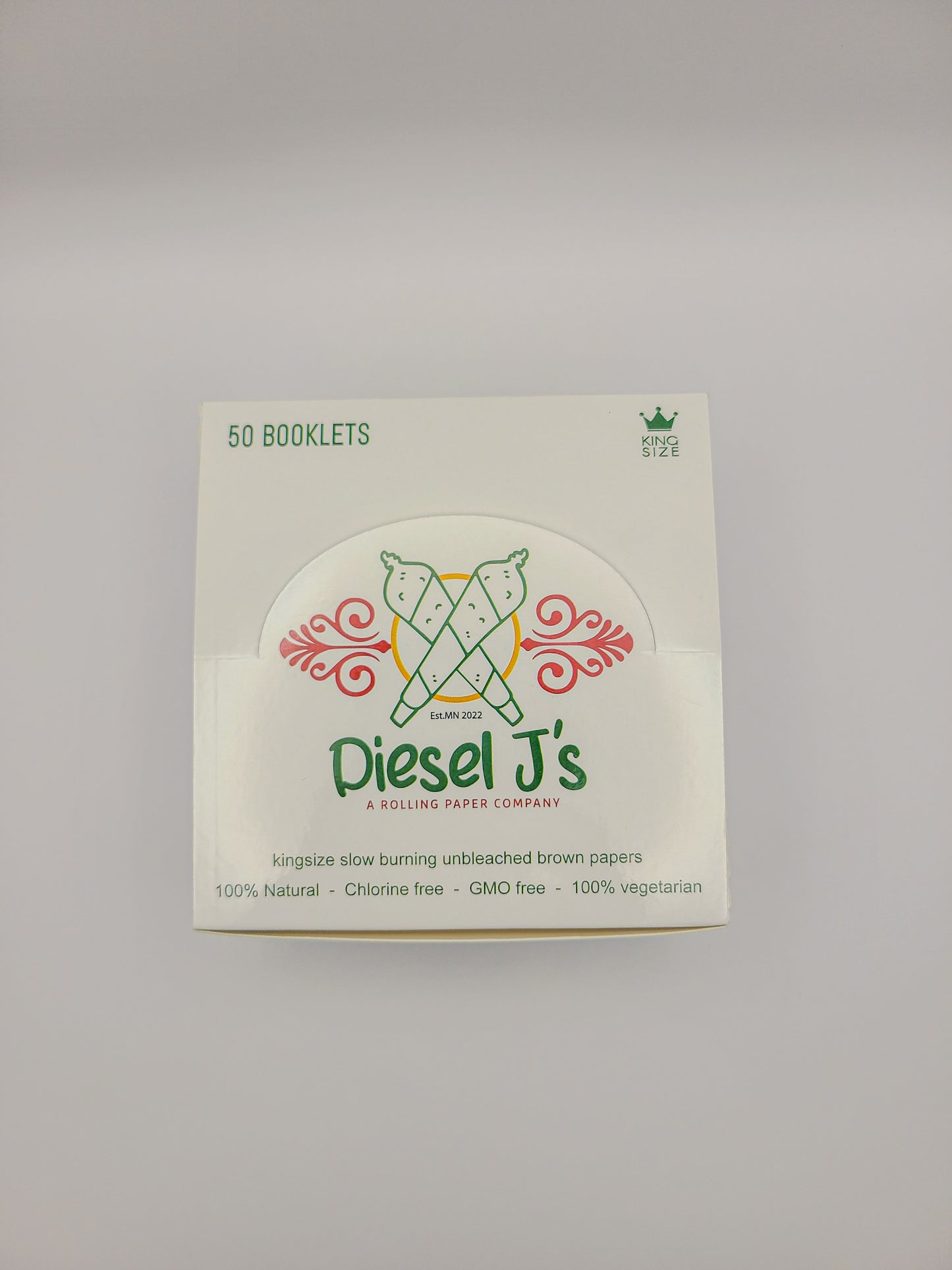 King Size Rolling Paper Booklets Box