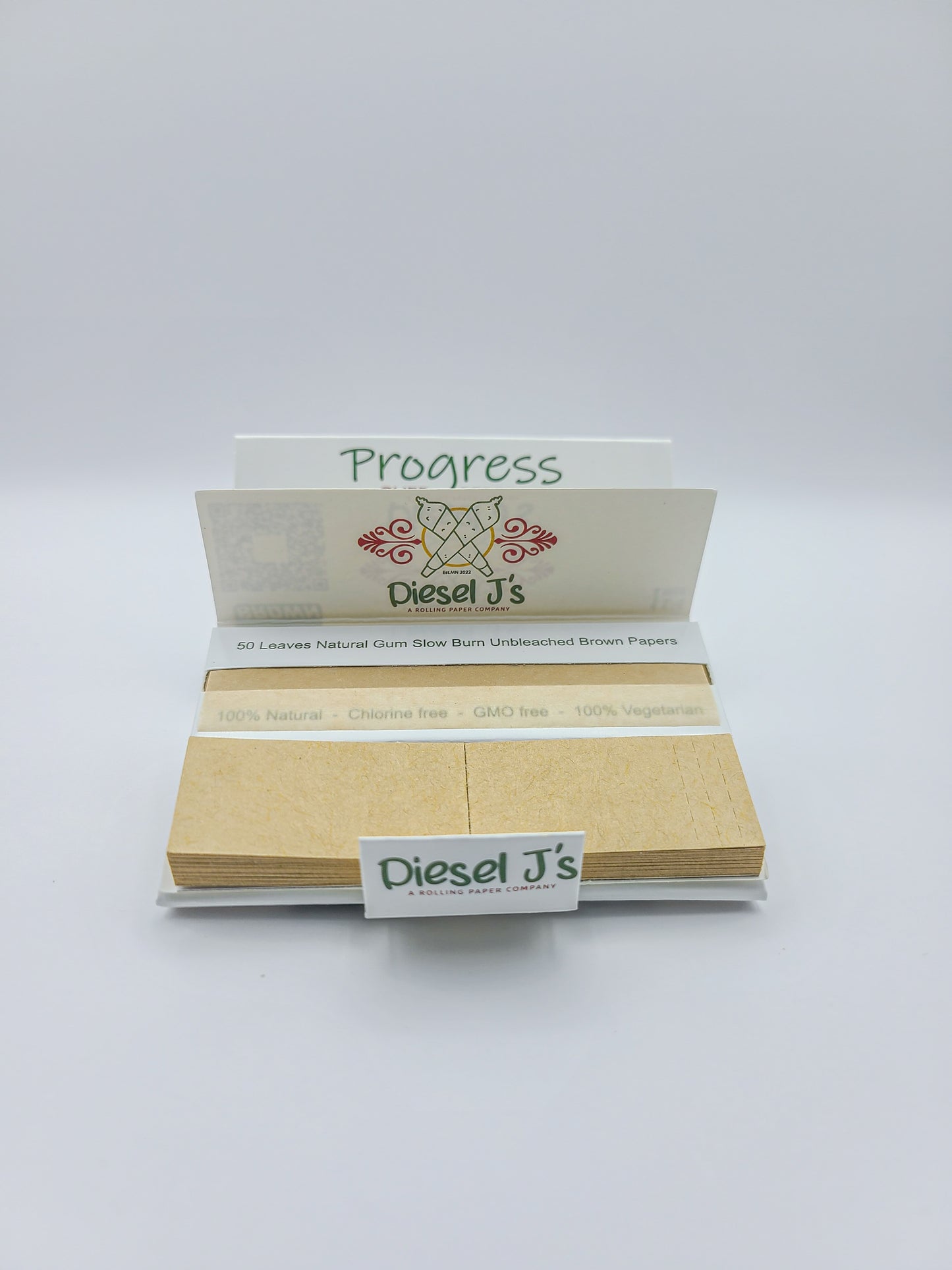 4 In 1's 1 1/4 Size Rolling Papers Booklet