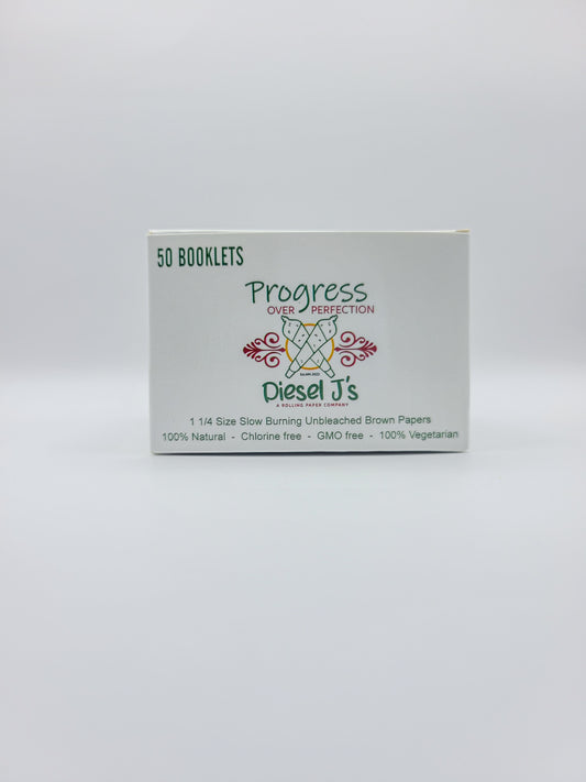 1 1/4 Size Rolling Paper Booklets Box