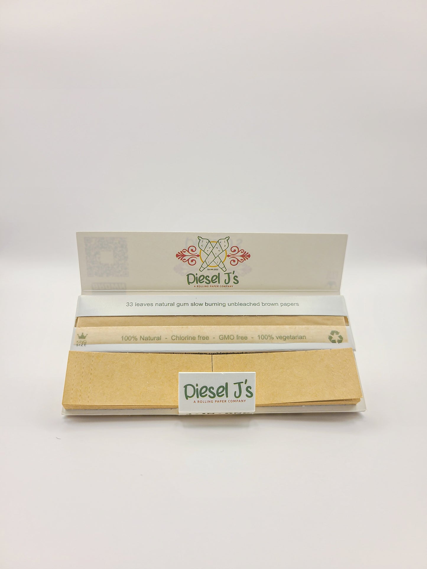 4 In 1's King Size Rolling Paper Booklet