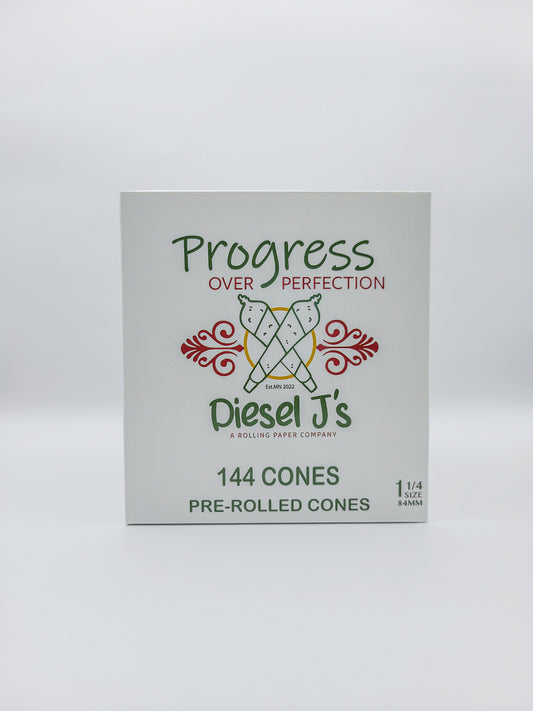 1 1/4 Size Pre-Rolled Cones Box