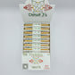 4 In 1's 1 1/4 Size Rolling Paper Booklets Box