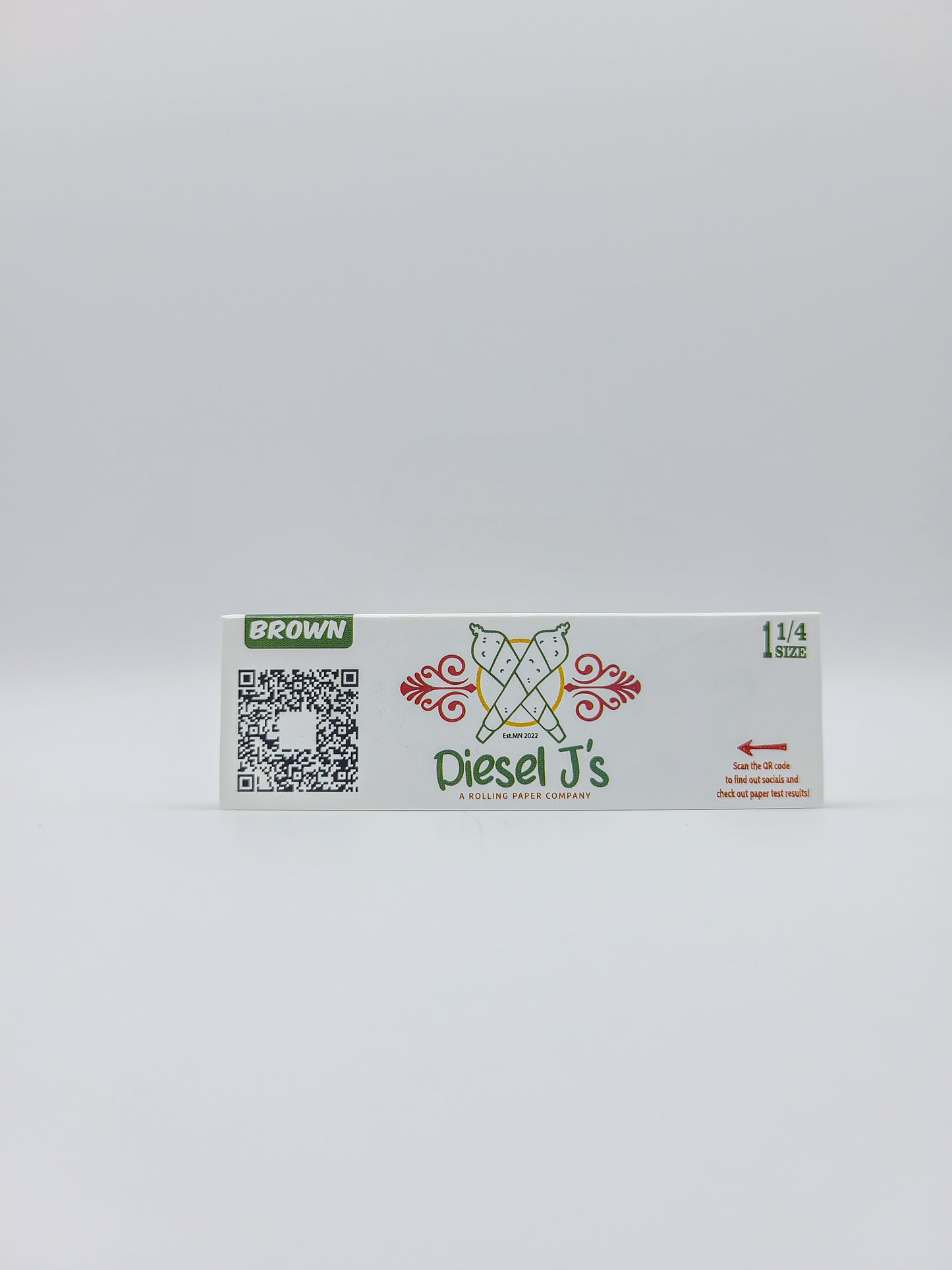 1 1/4 Size Rolling Papers Booklet